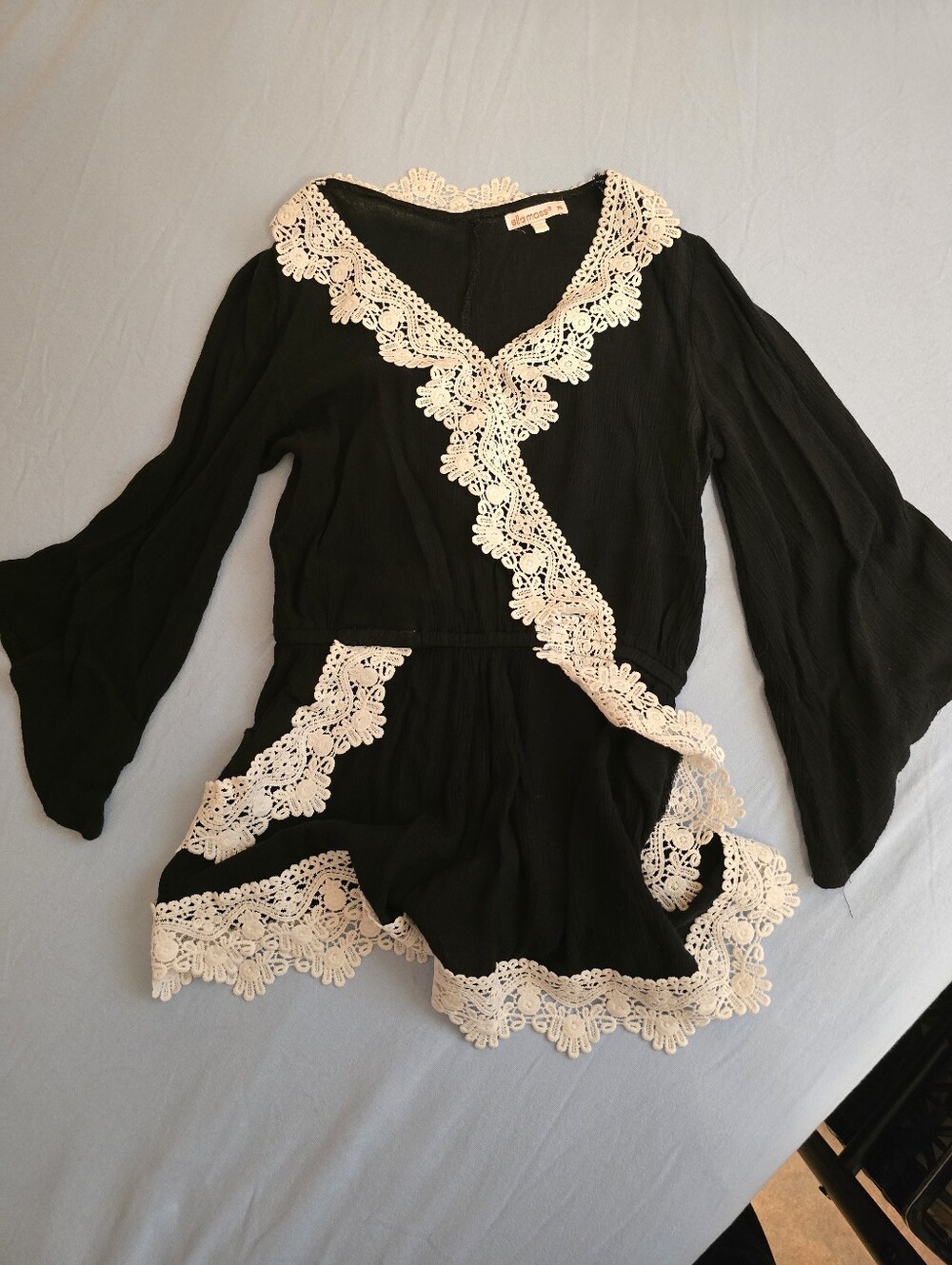 Ella Moss Romper Girls Size 7 - Picture 5 of 5